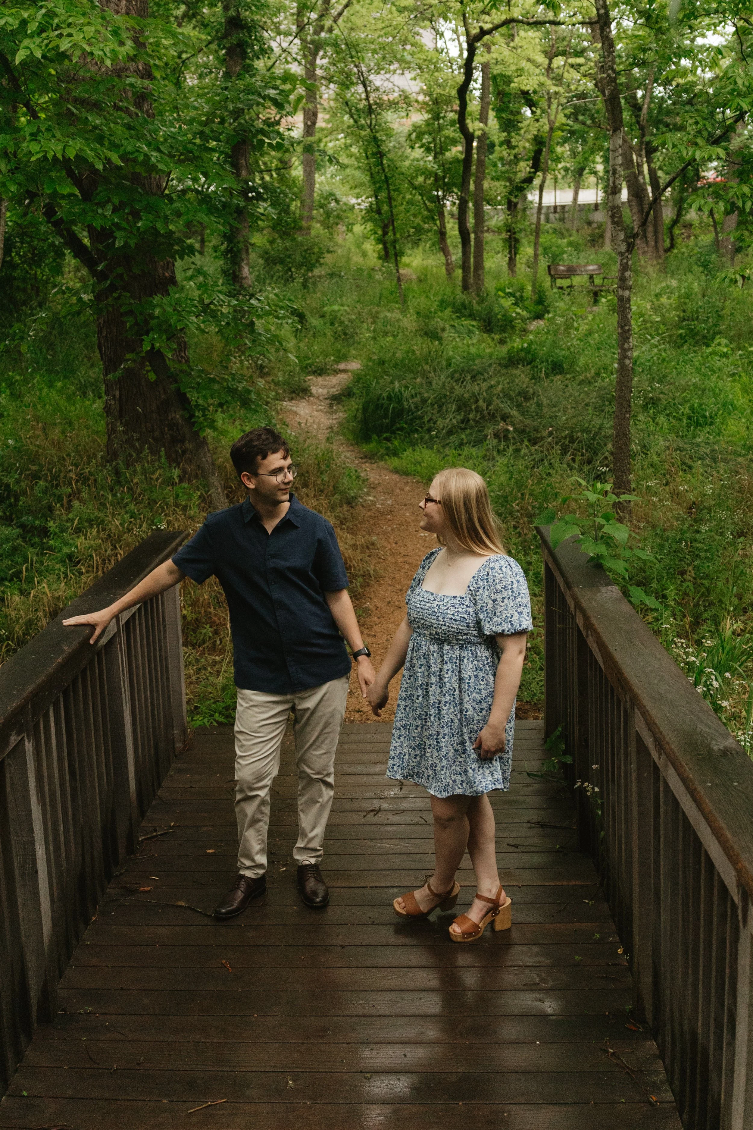 Timeless engagement proposal photos in downtown Fayetteville, AR Rayli Rose Photography 