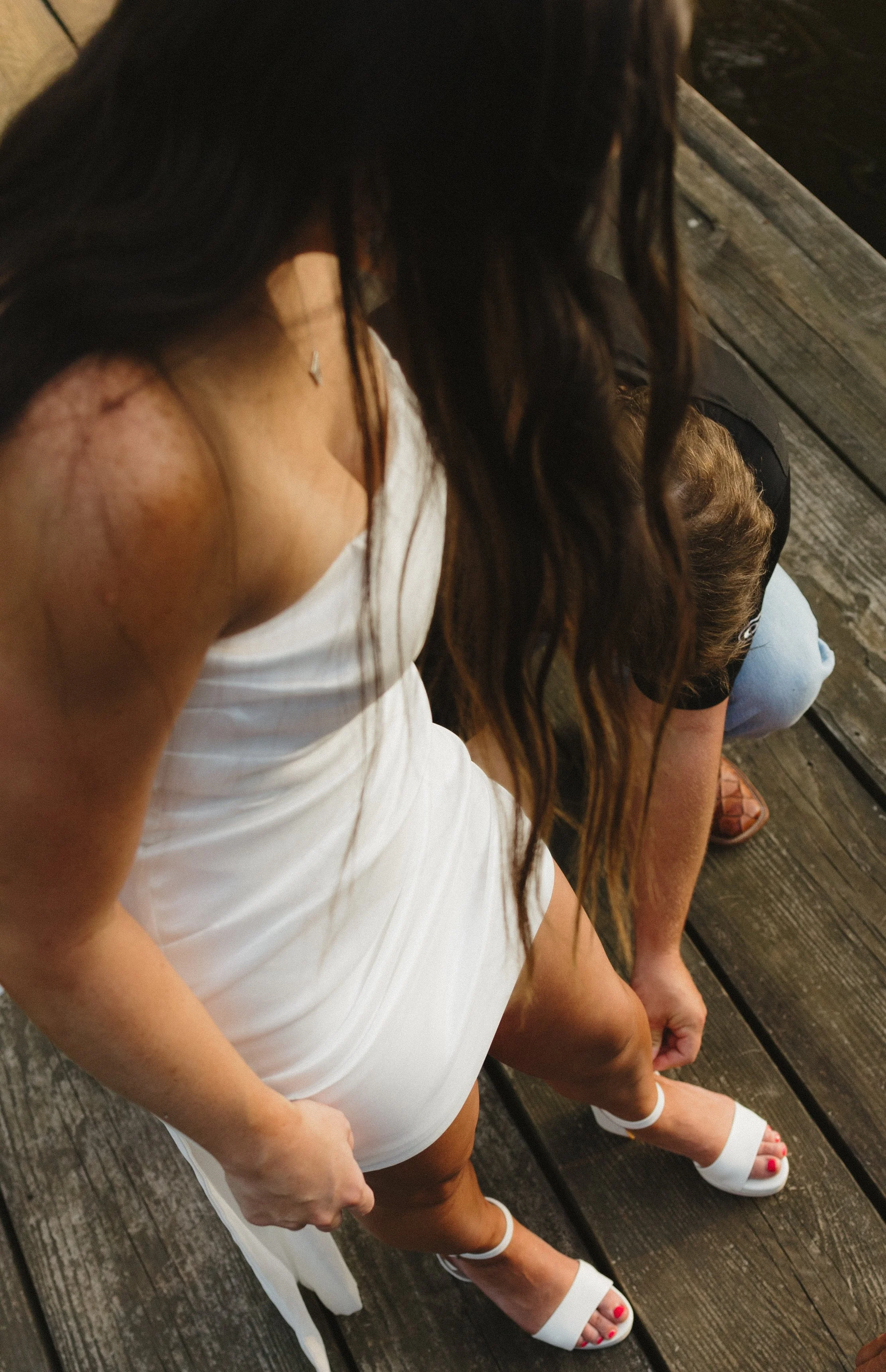 Timeless engagement proposal photos in the mountains in Bentonville, AR Rayli Rose Photography 