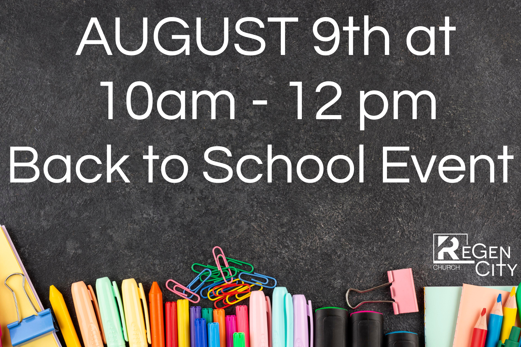 Back to School Bash