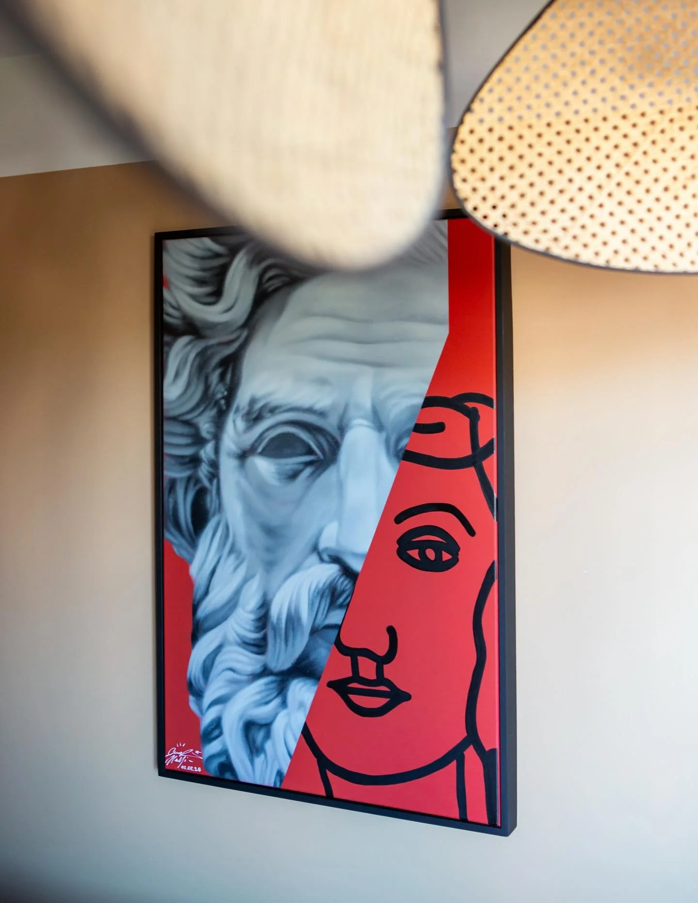 Waking up with @cesar.malfi! ⚡️ 

Cesar Malfi est un street artiste ni&ccedil;ois, renomm&eacute; pour ses fresques monumentales qui s&rsquo;inspirent tant des lieux qui les accueillent &amp; de leur histoire que de son interpr&eacute;tation personne