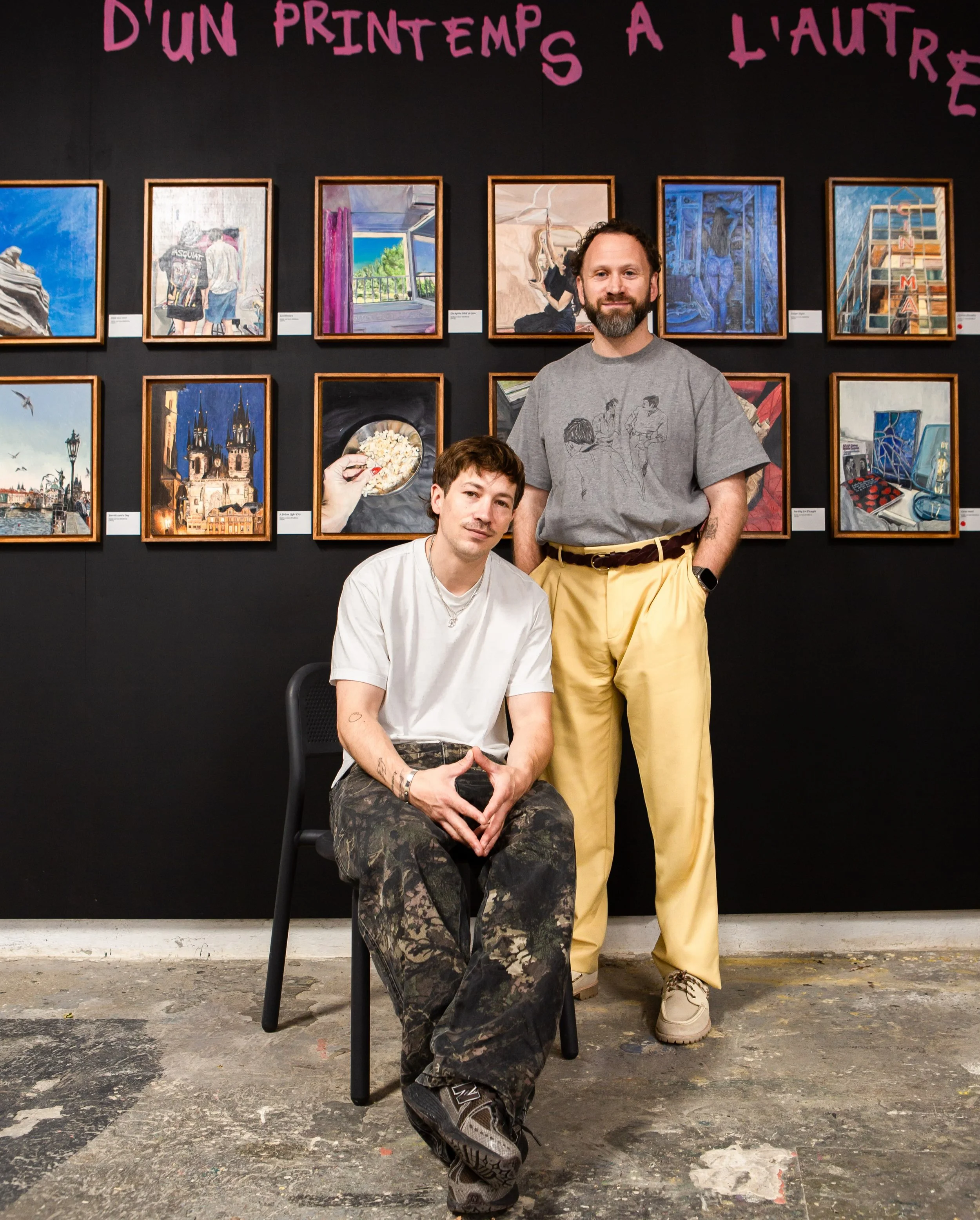 Depuis le temps que je souhaitais vous pr&eacute;senter &amp; mettre en lumi&egrave;re mon ami, l&rsquo;artiste peintre @blazicevic.nicolas, j&rsquo;ai enfin trouv&eacute; l&rsquo;occasion id&eacute;ale : son exposition &laquo;&nbsp;D&rsquo;un Printe