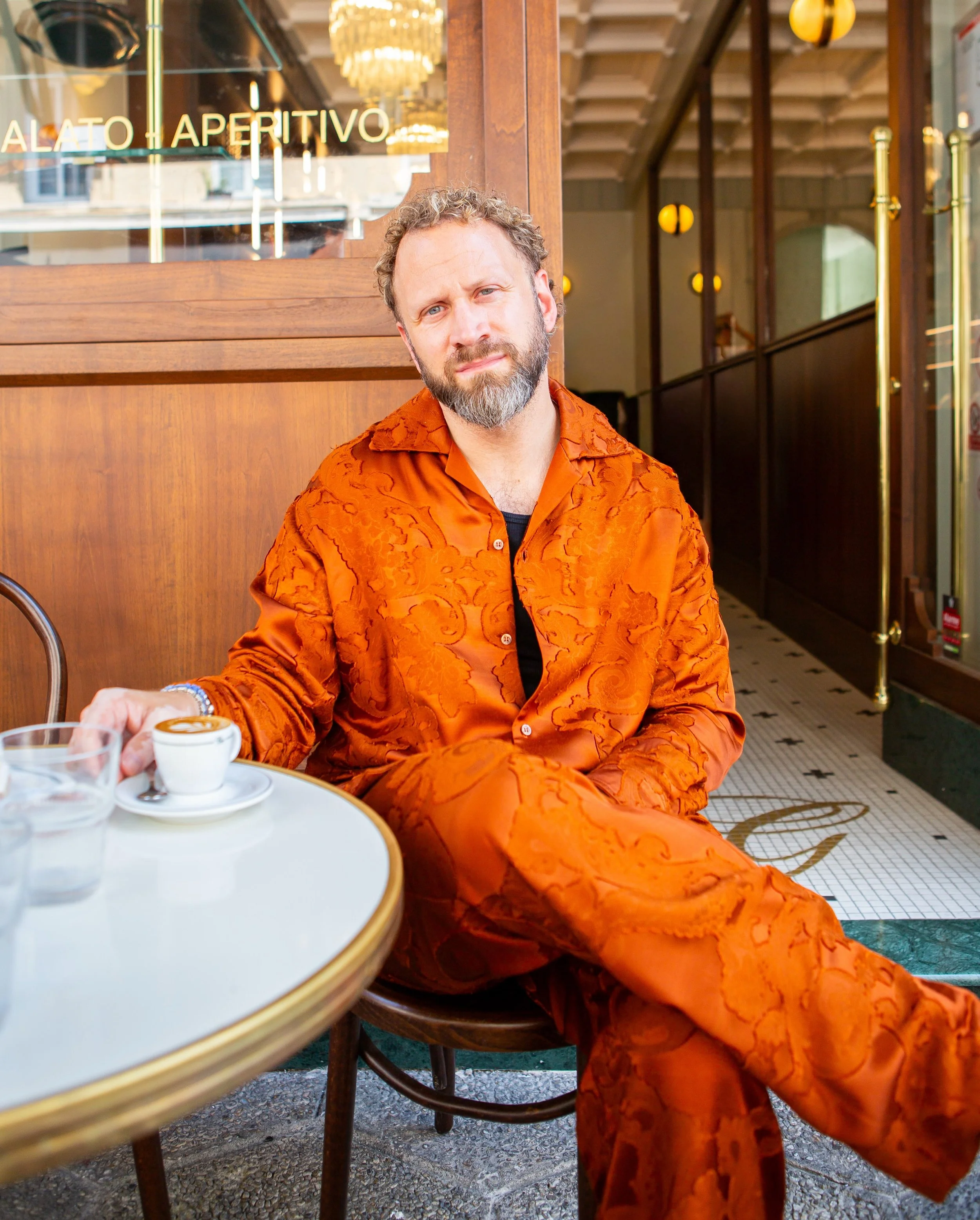 But first, @ginocaffe&hellip;

&mdash; 

#CoffeeNice #OutfitCheck #OOTD