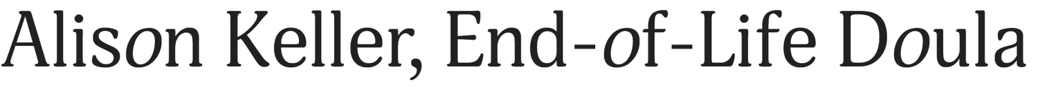 Alison Keller, End-of-Life Doula