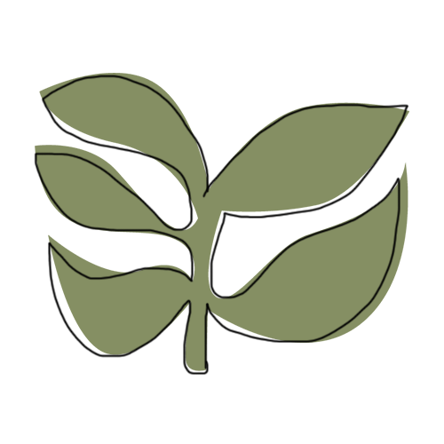 Leaf icon, representing dementia & elder companionship