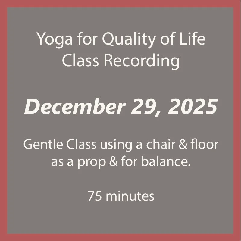 December 29, 2025 Class Recording