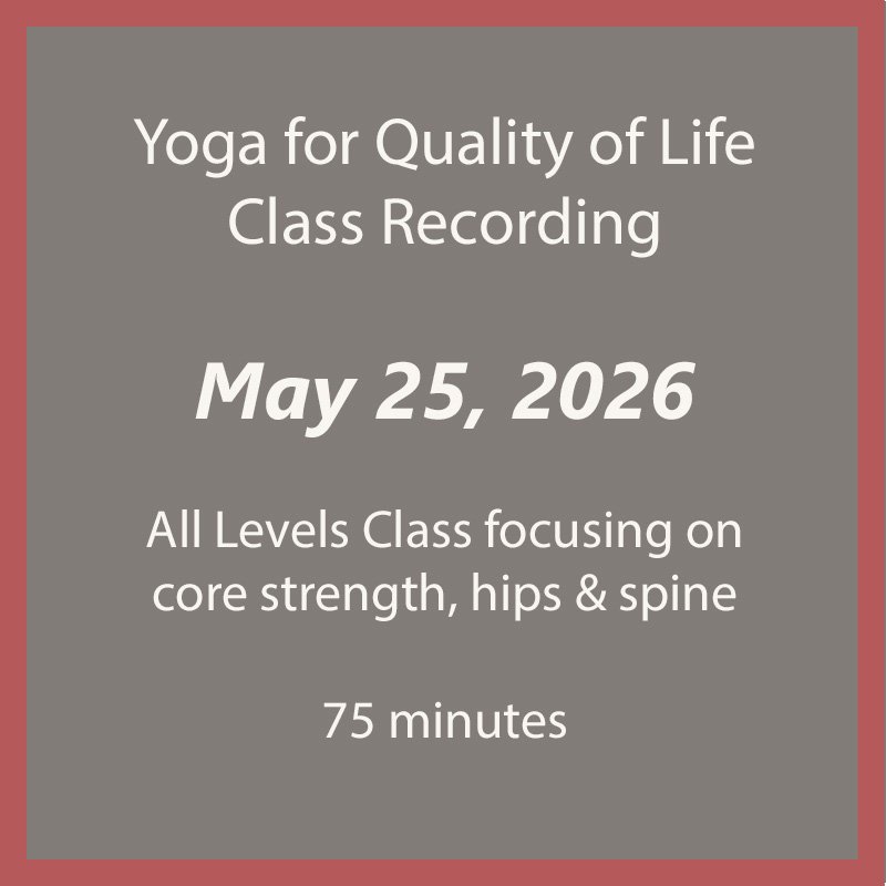 May 25, 2026 Class Recording