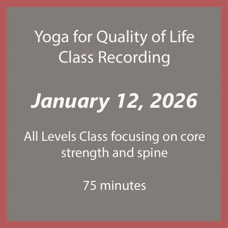 January 12, 2026 Class Recording