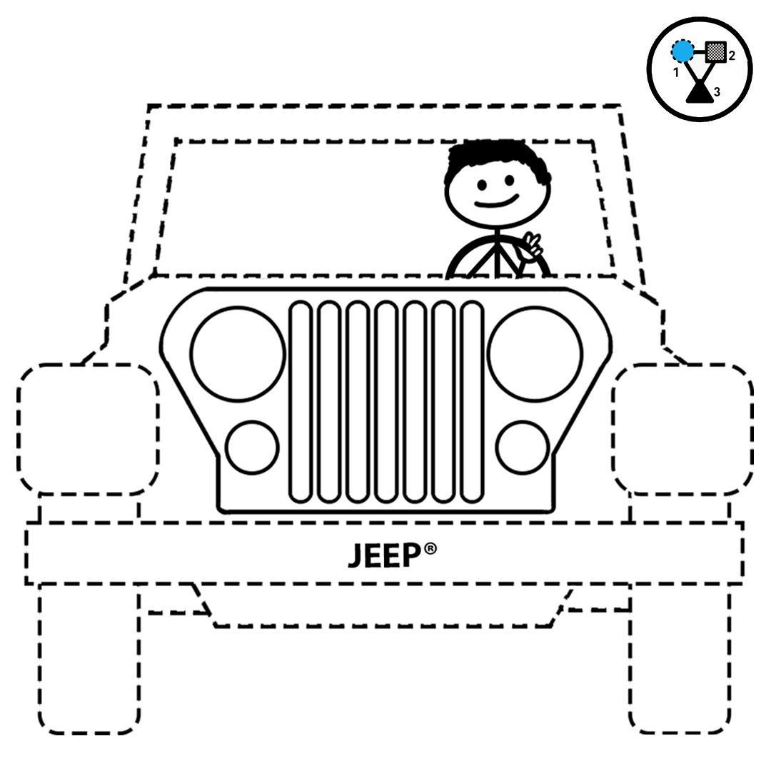 Jeep Seven-Slot Grille