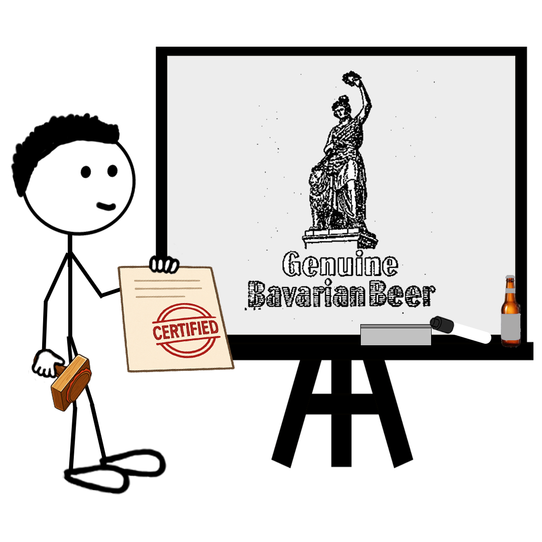 Genuine Bavarian Beer Logo