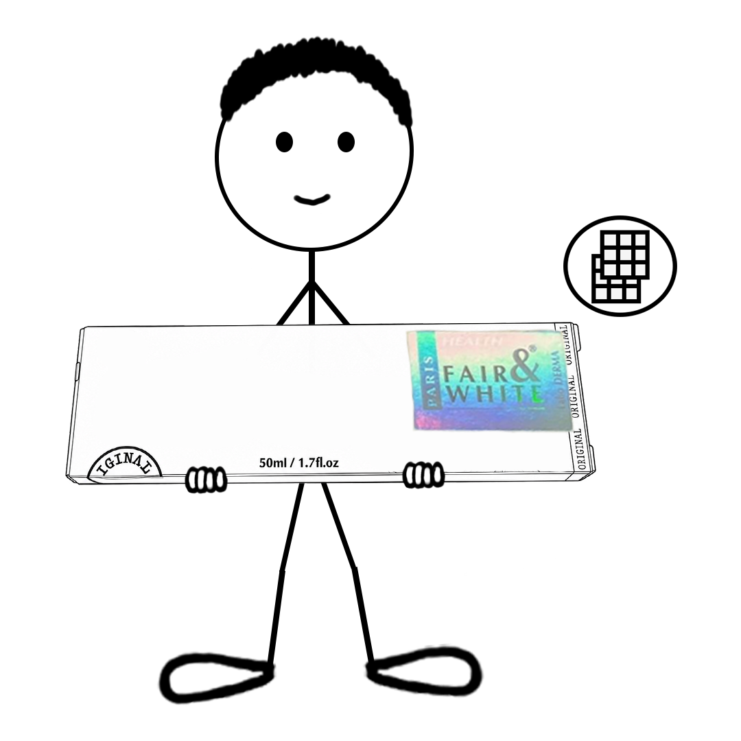 Fair &amp; White Security Hologram
