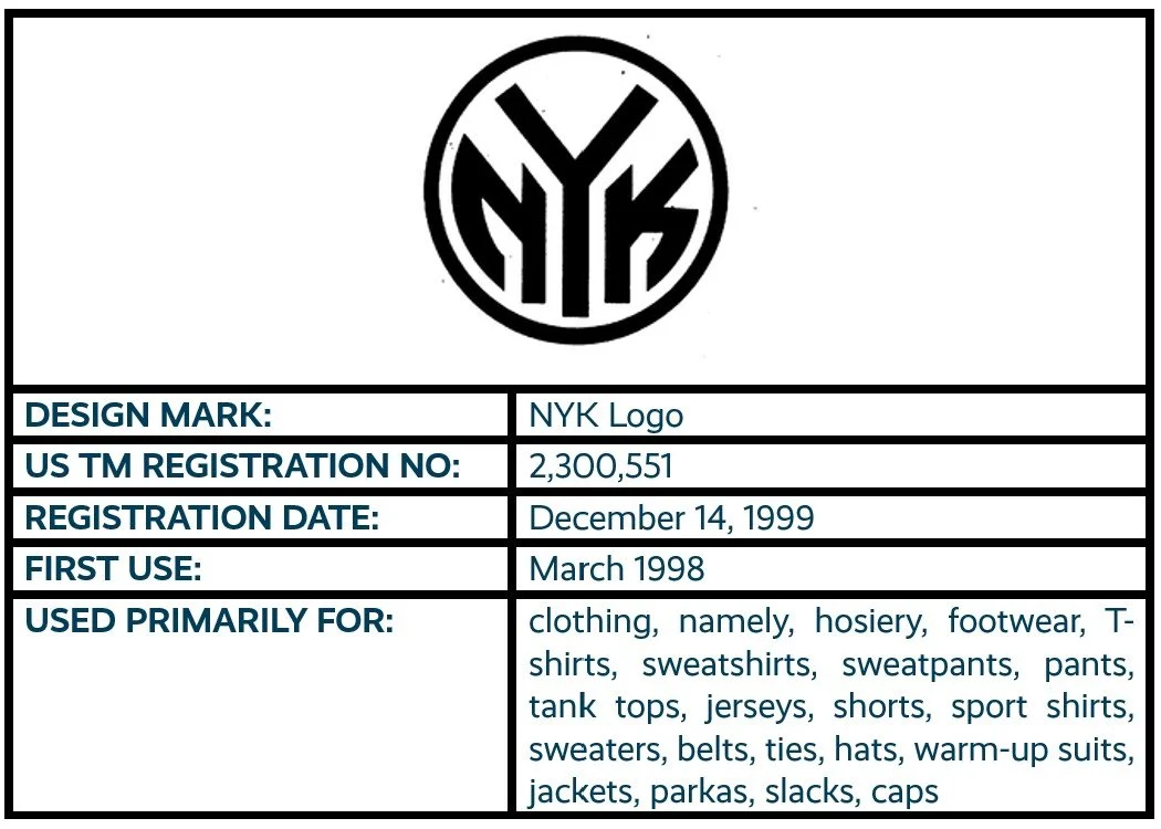 NYK Logo design mark trademark registration
