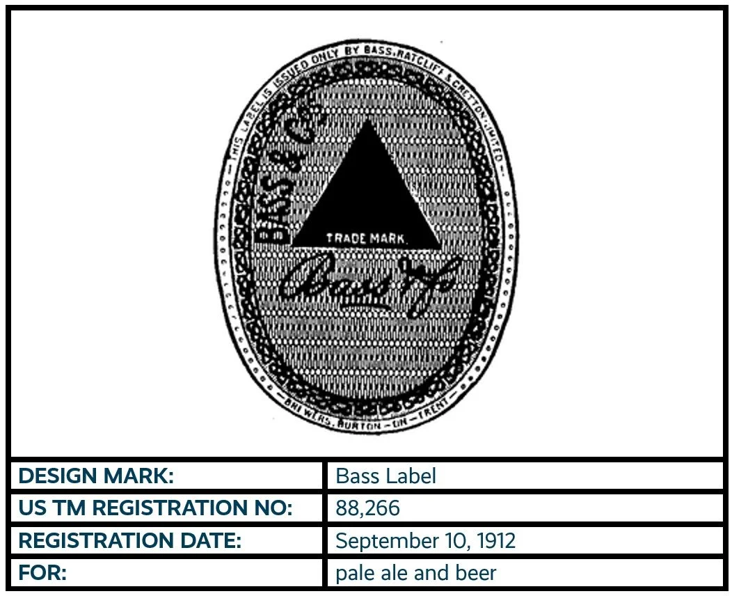 Bass Label design mark trademark registration.
