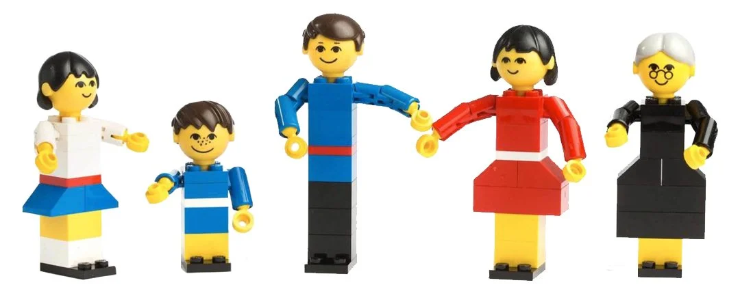 LEGO Building Figures from 1974