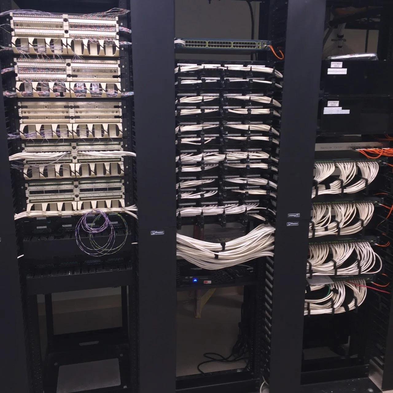 IT Cabinet Racks and Wiring.JPG