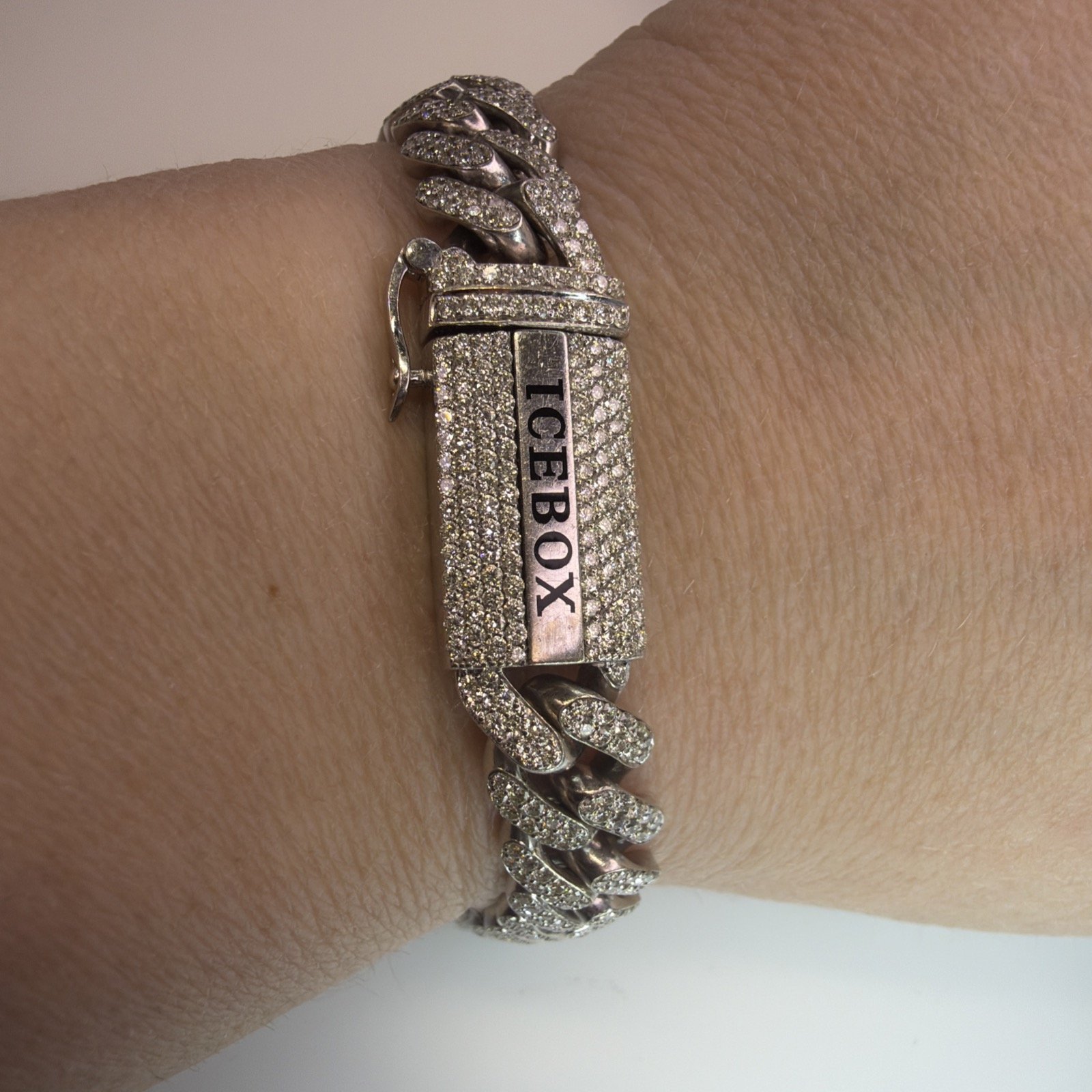 diamond icebox bracelet