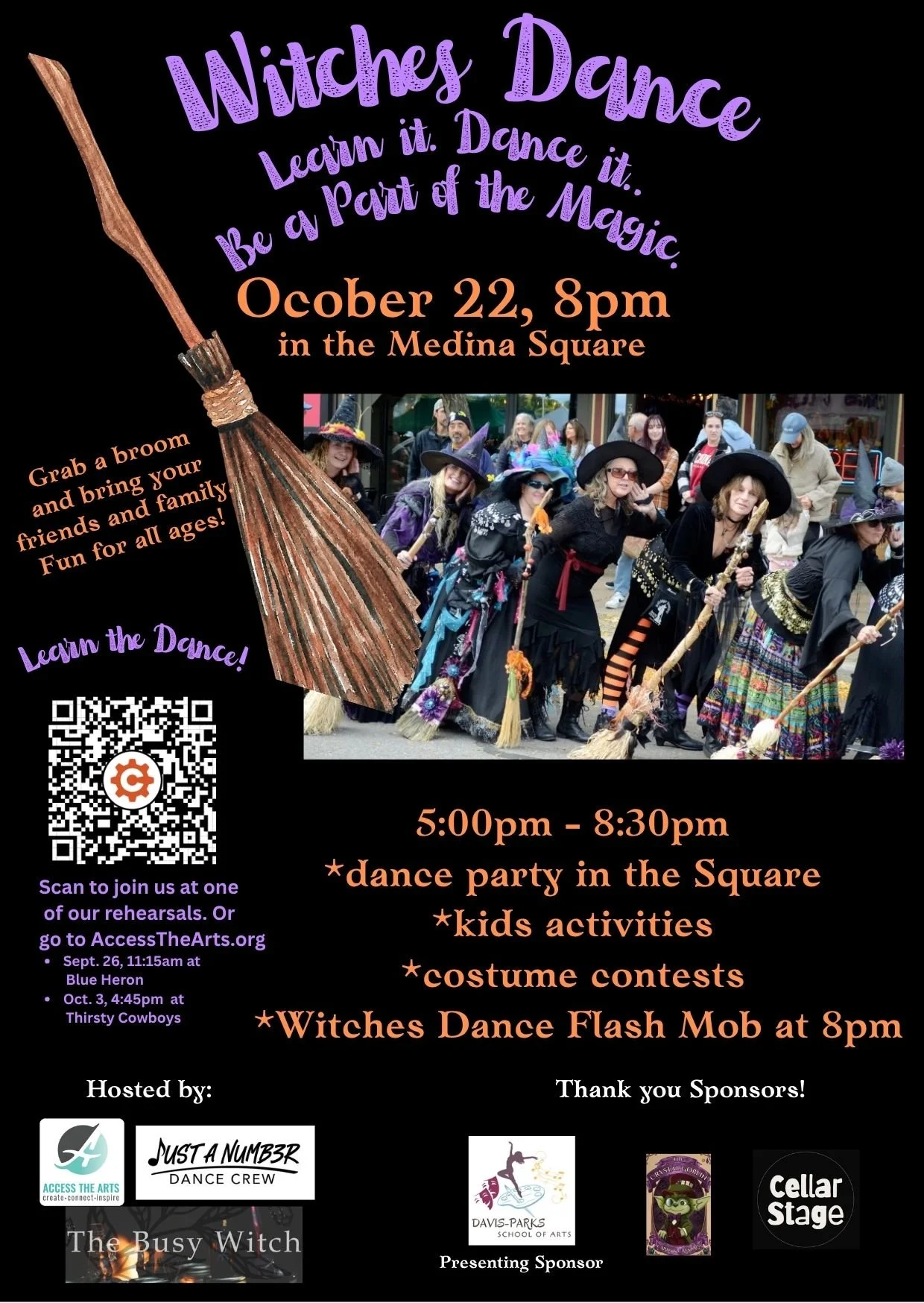 Witches Night Out in Medina Square