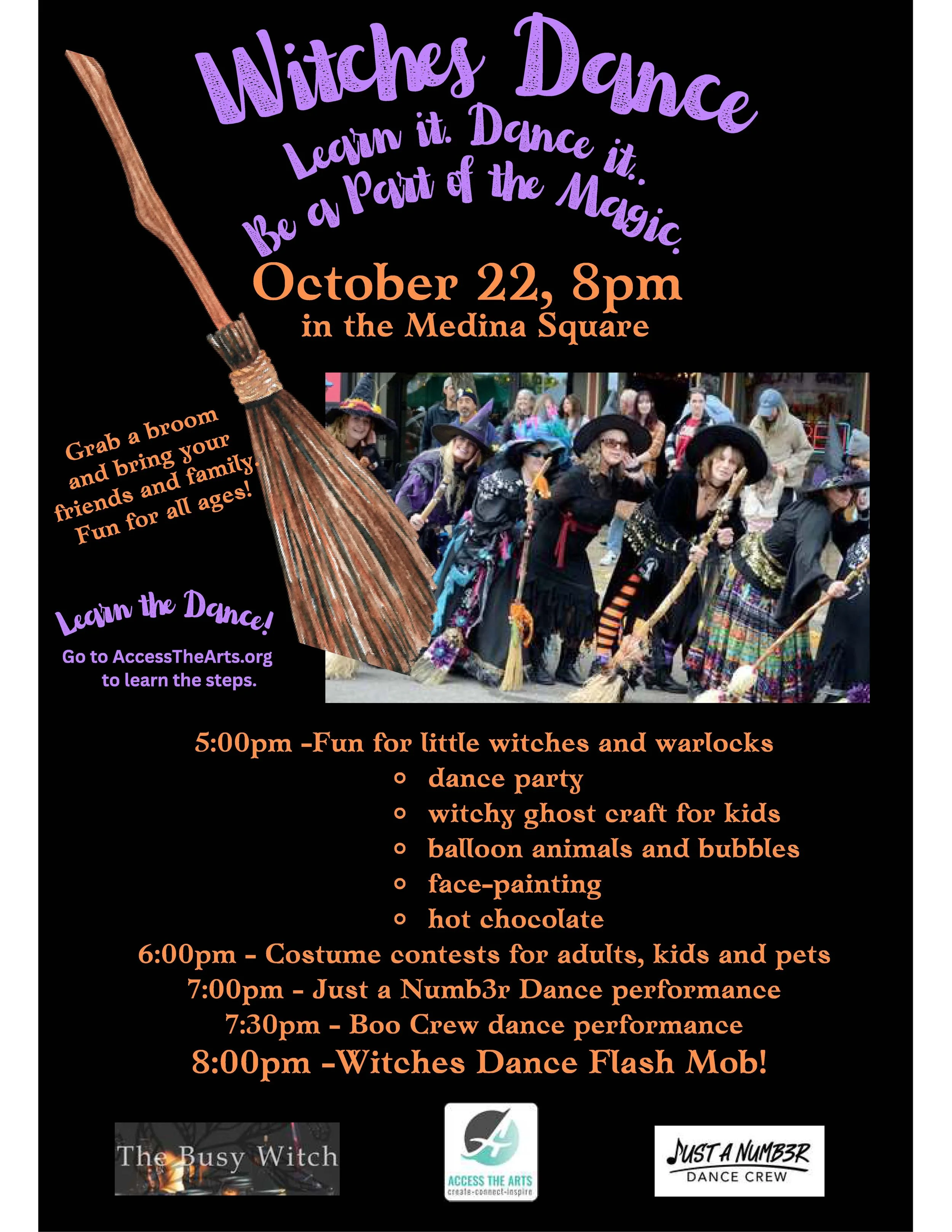 Witches Night Out in Medina Square