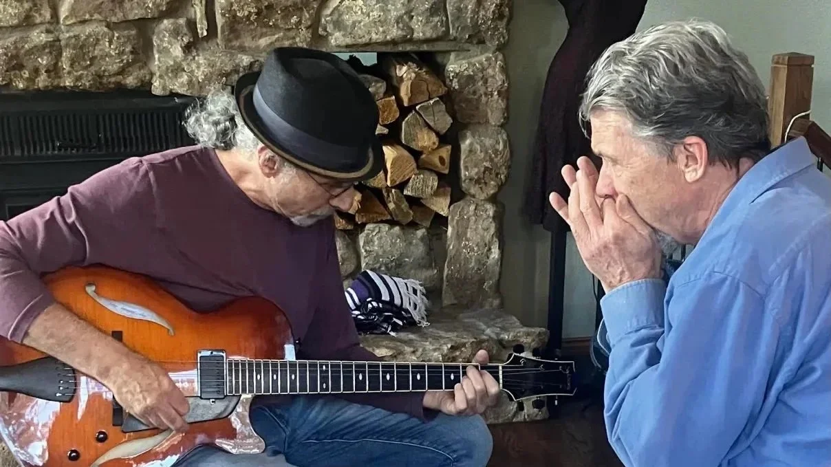 Tom Pakele and Stevie "Guitar" Glotzer