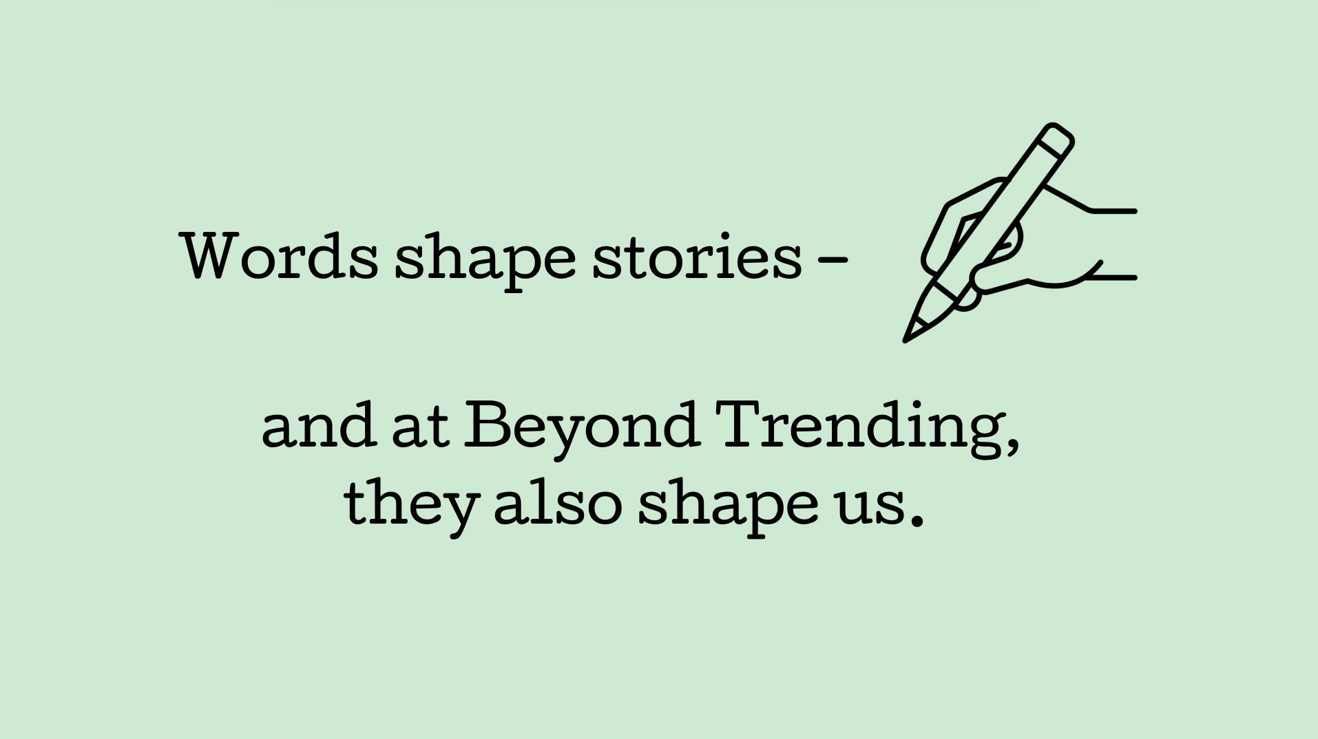 3 Words, 1 Message - What We’re Thankful For