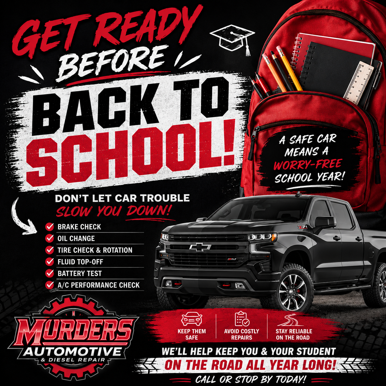 Get Your Vehicle Ready Before Back-to-School Season