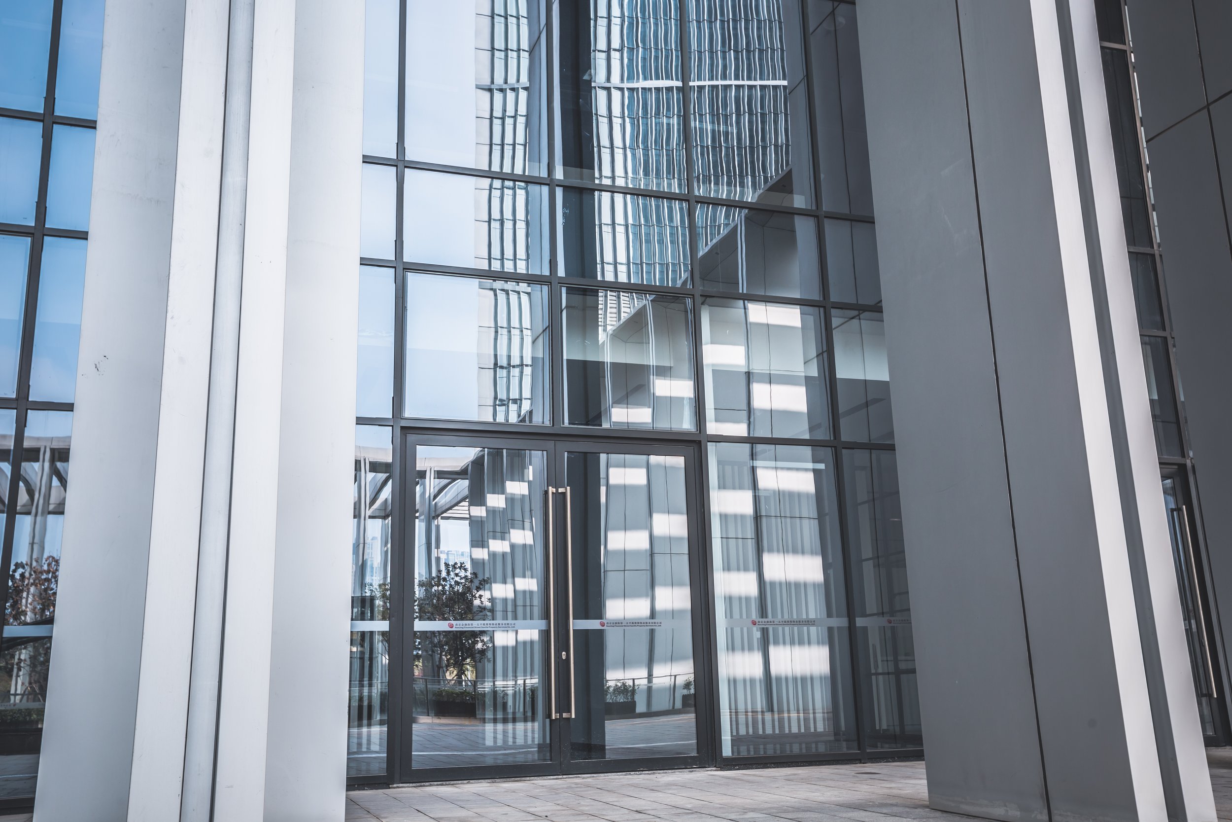 Modern Commercial & Office Building - Front