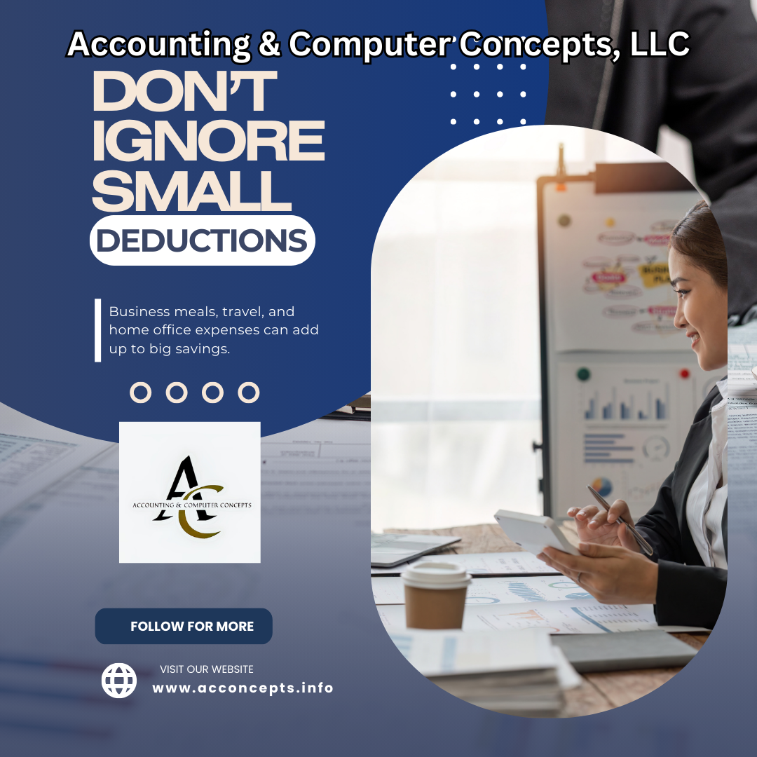 Don't Ignore Small Deductions: The Hidden Tax Goldmine Every Small Business Misses