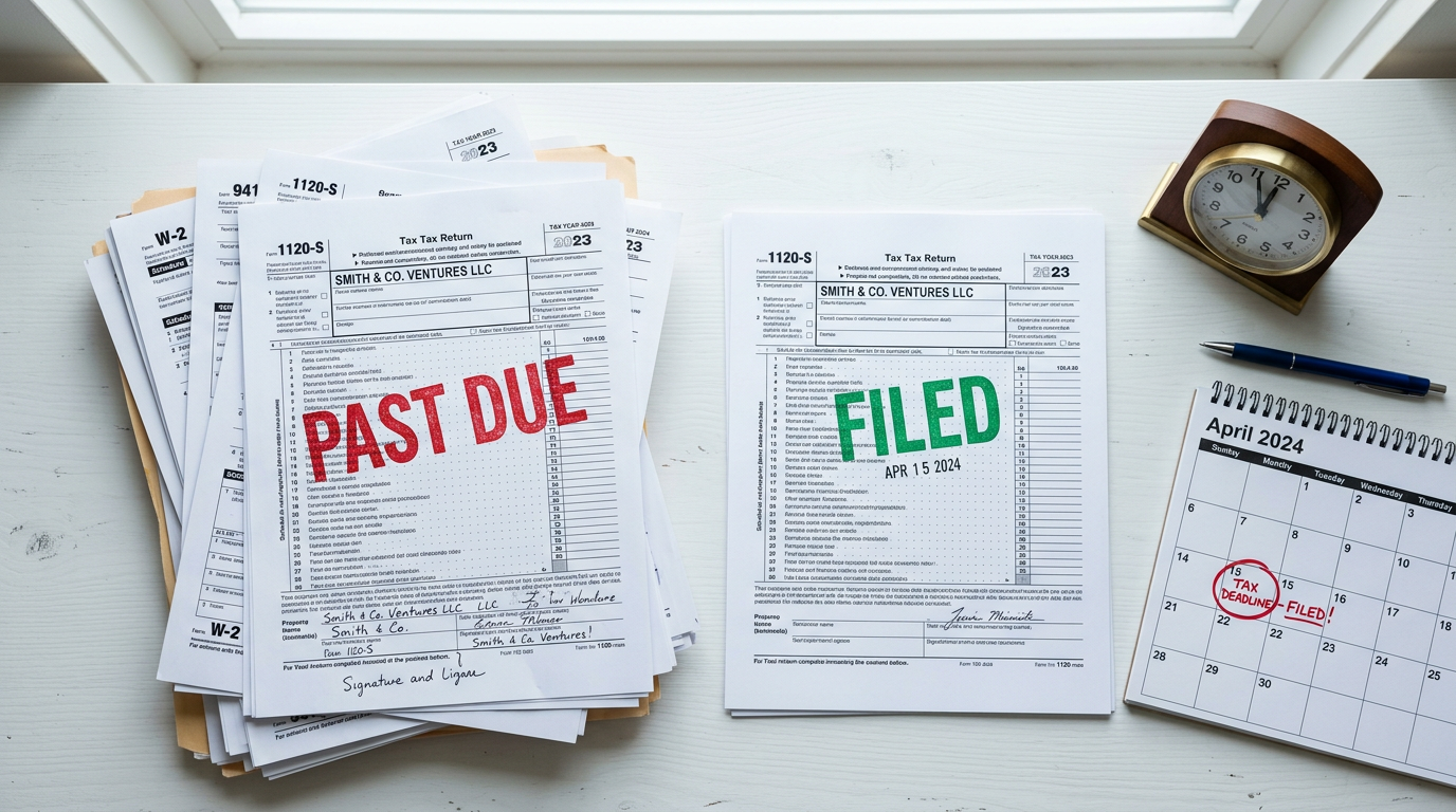 What to Do If You've Fallen Behind on Your Taxes