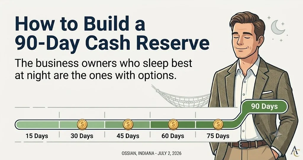 How to Build a 90-Day Cash Reserve (And Why It's the Most Important Financial Goal You Can Set)