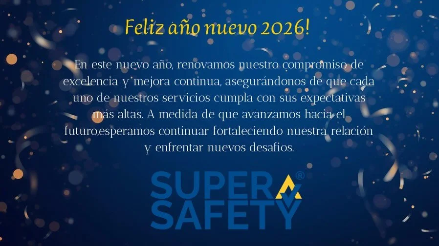 S&uacute;per Safety les desea un feliz a&ntilde;o nuevo 2026 🎊🎊🎊. #ingenieria #seguridad