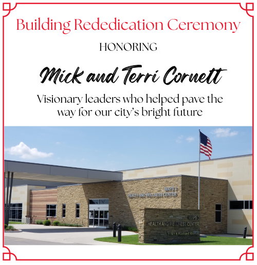 Building Rededication Ceremony Honoring Mick and Terri Cornett