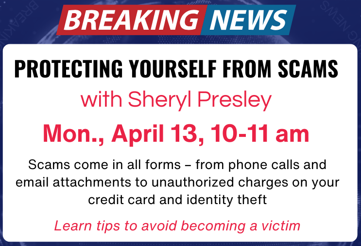 Protecting Yourself from Scams