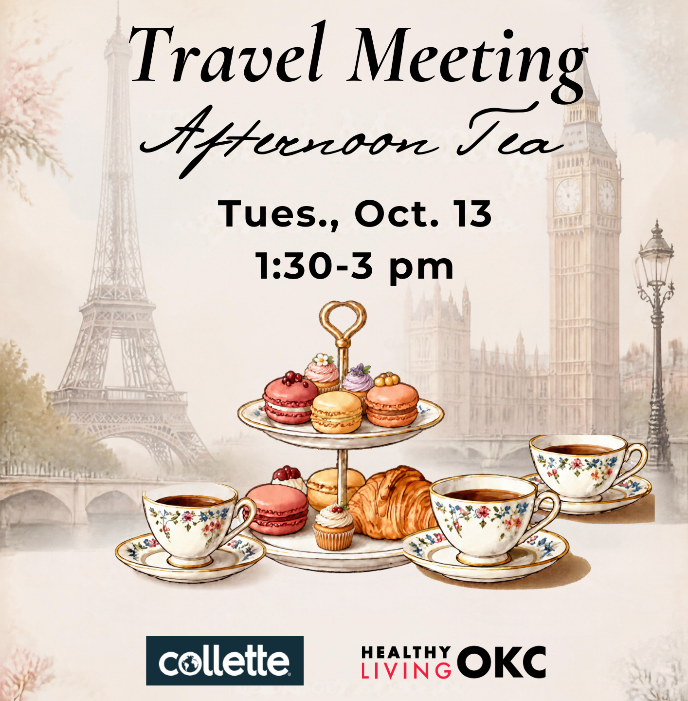 Travel Meeting: Afternoon Tea