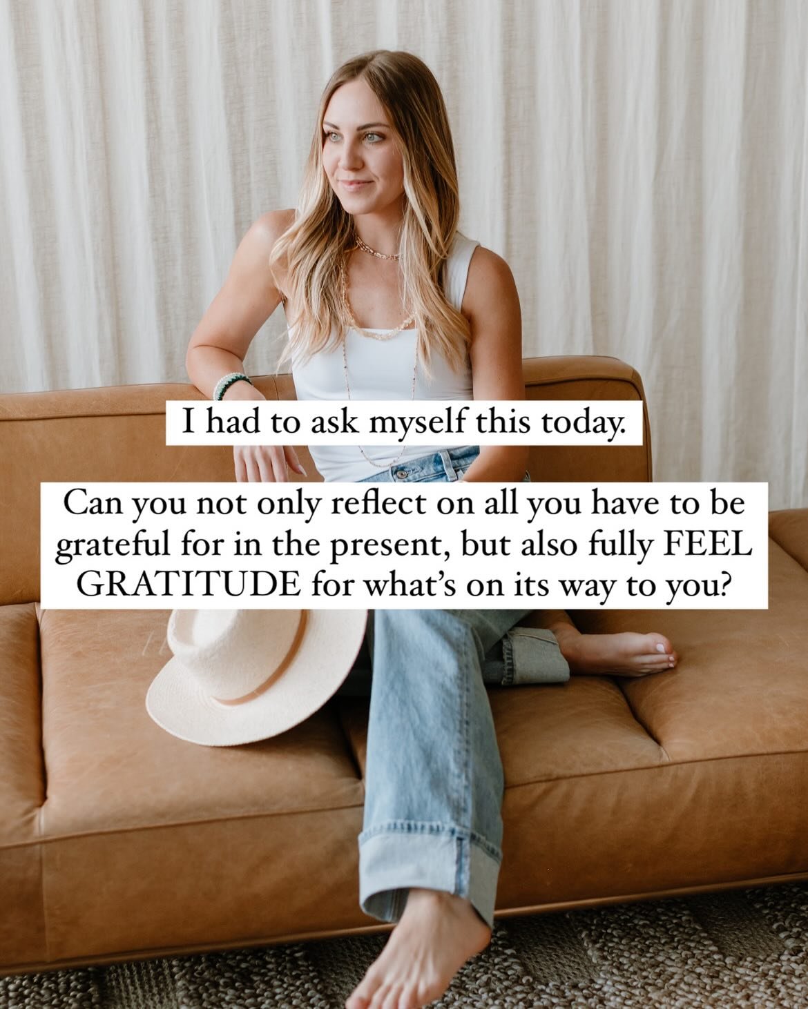 A little reflection when thinking back to this day last year ✨ 

I had to ask myself this today.

Can you not only reflect on all you have to be grateful for in the present but also fully feel gratitude for what&rsquo;s on its way to you?

The past c