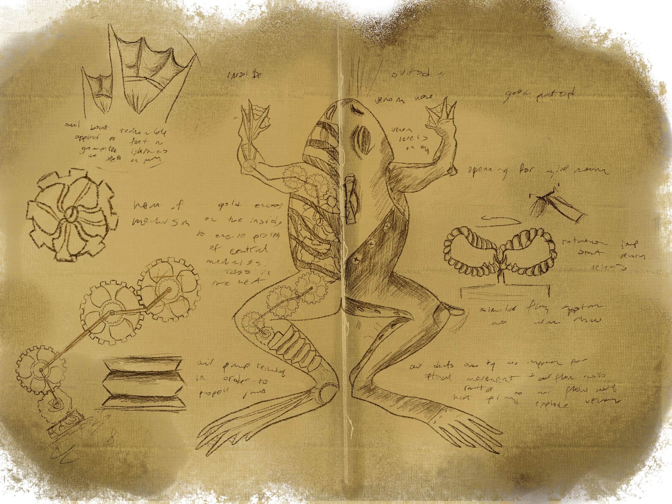 Daya's sketchbook exploration 2