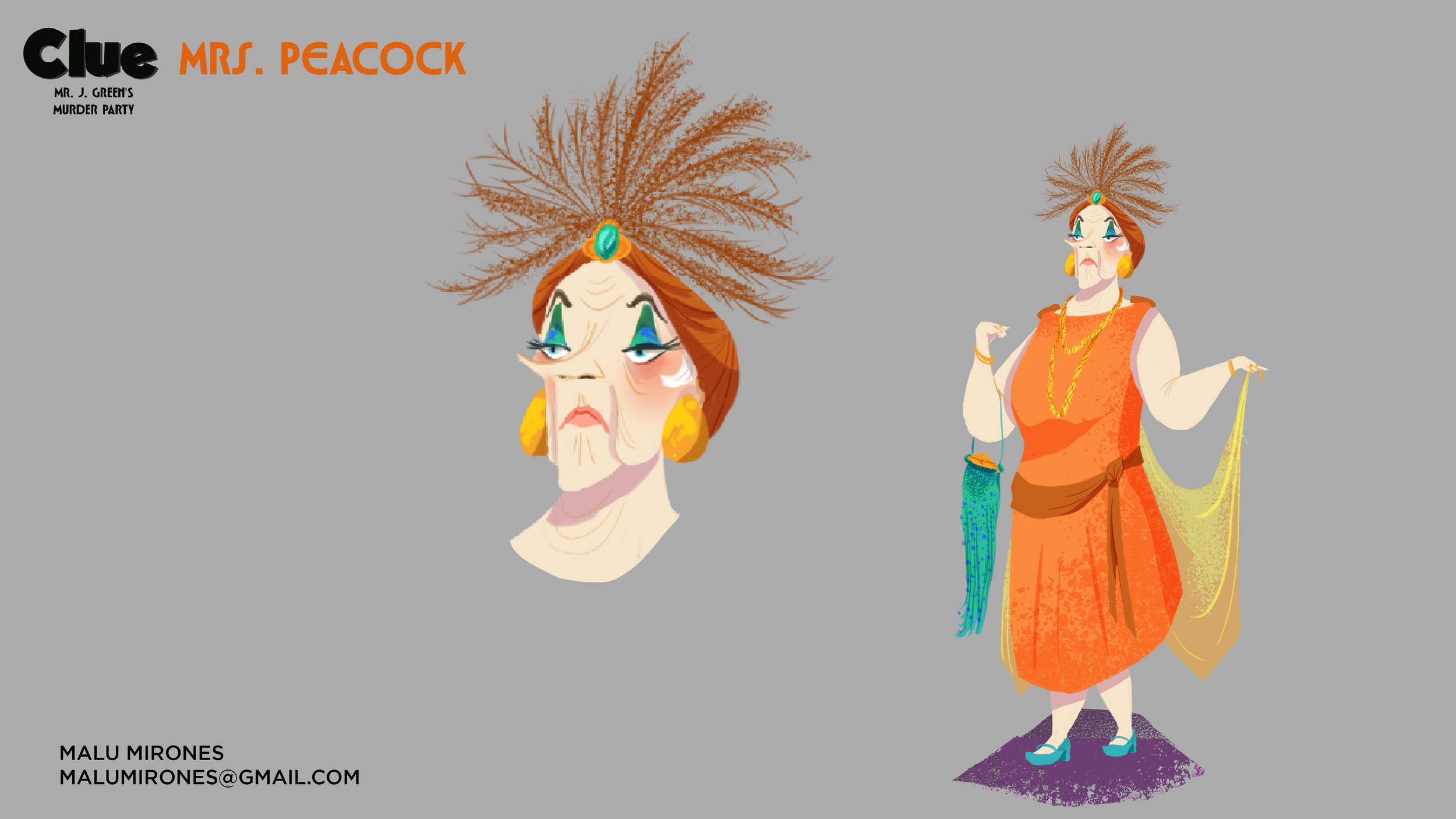 Mrs. Peacock (WIP)