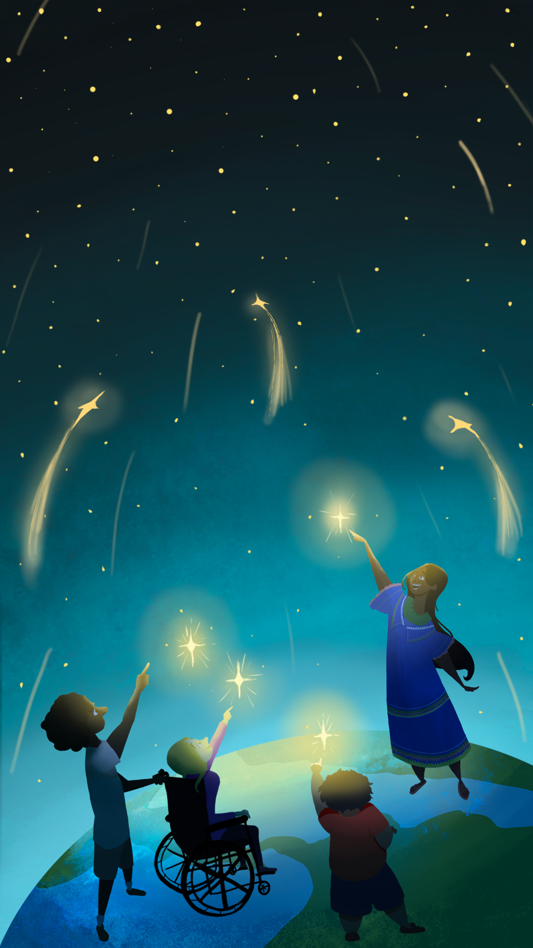 UNICEF Stars 4 Children Panama Gala 2025 Key Art (Commission)