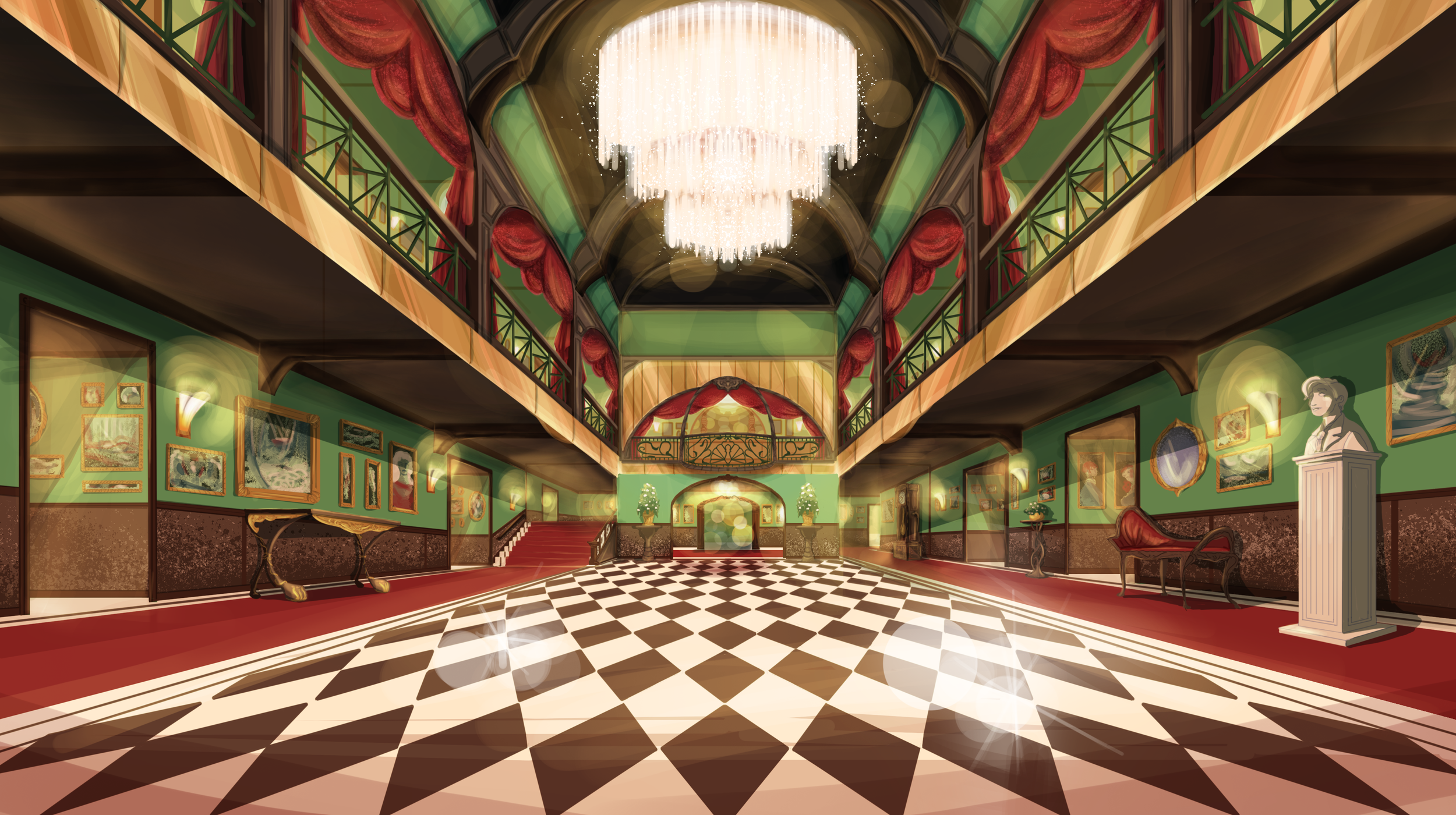 Entrance Hall Environment Final Color