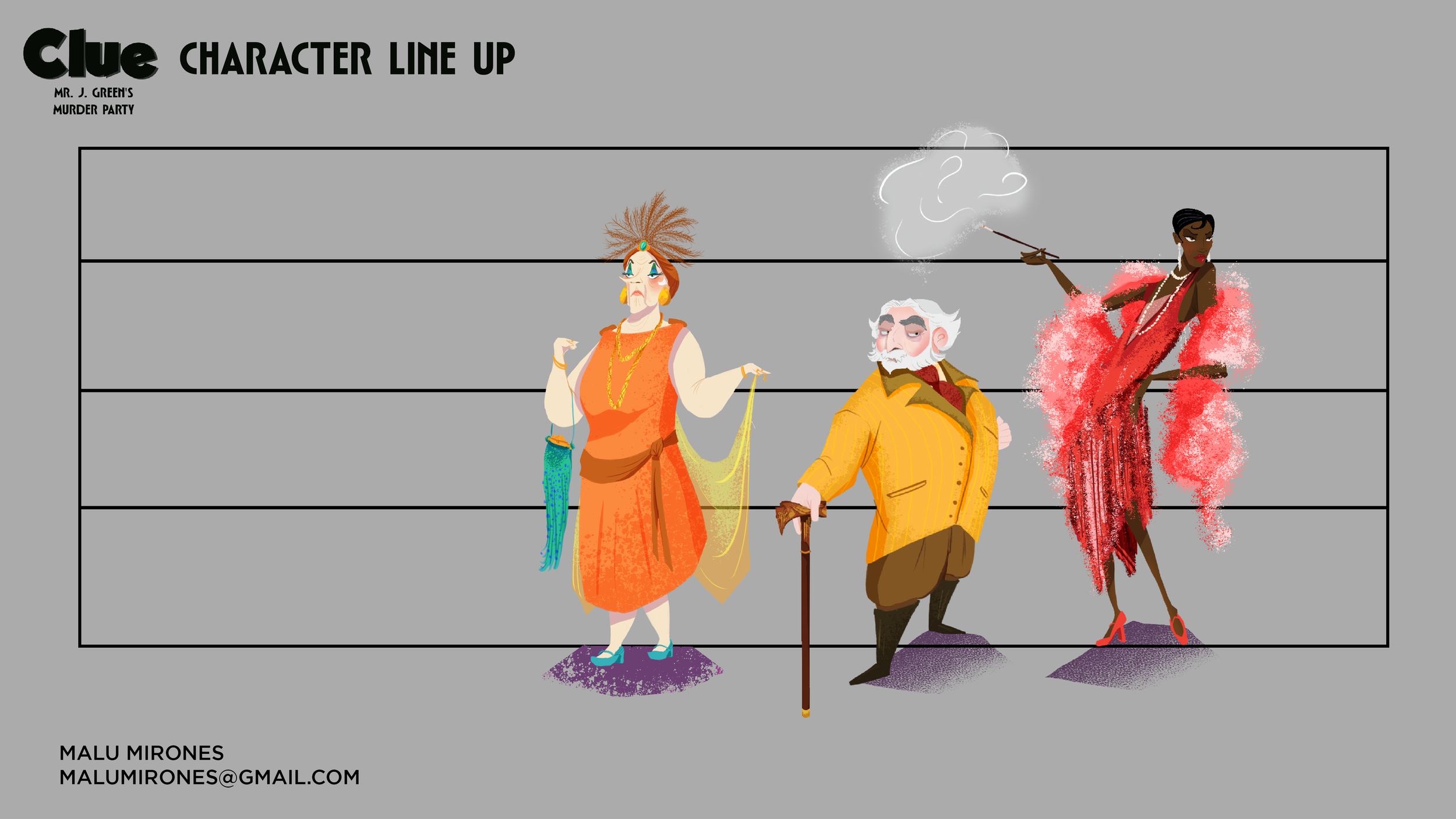 Character Line Up (WIP)