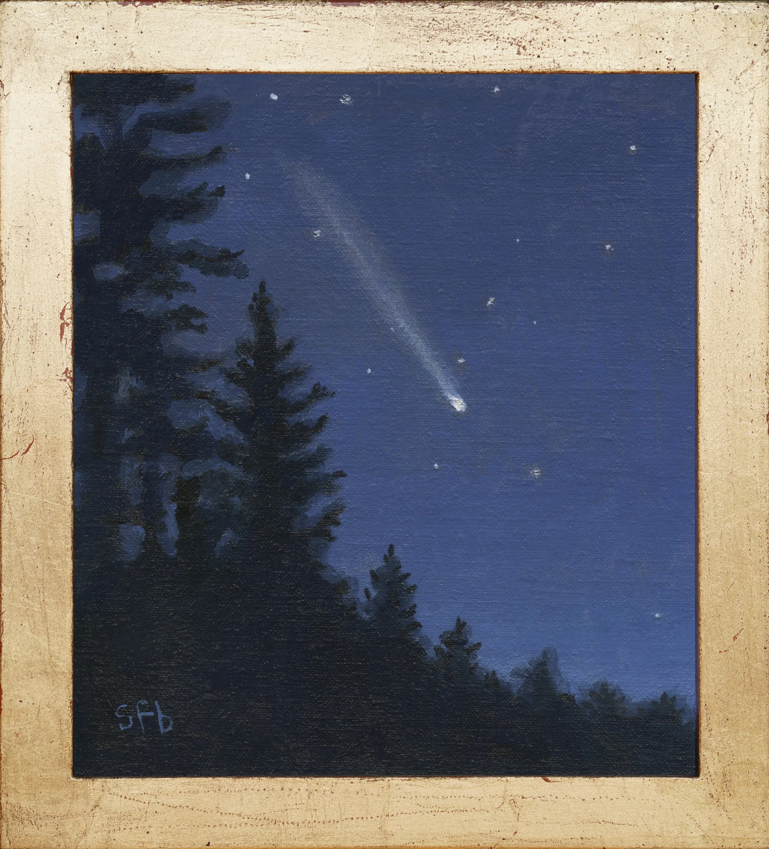 Tsuchinshan Comet, Seen From Mount Ashland