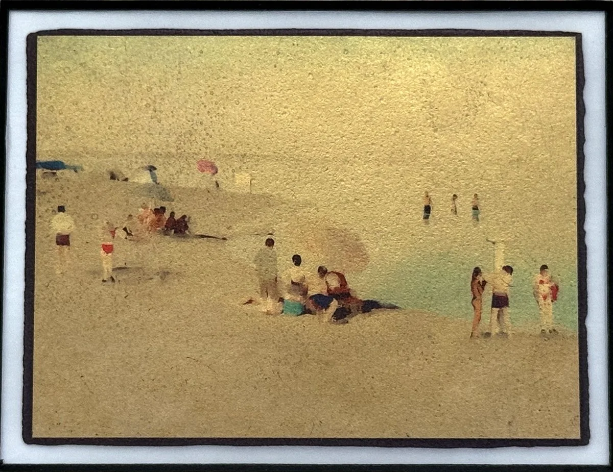 Dead Sea Beach Scene