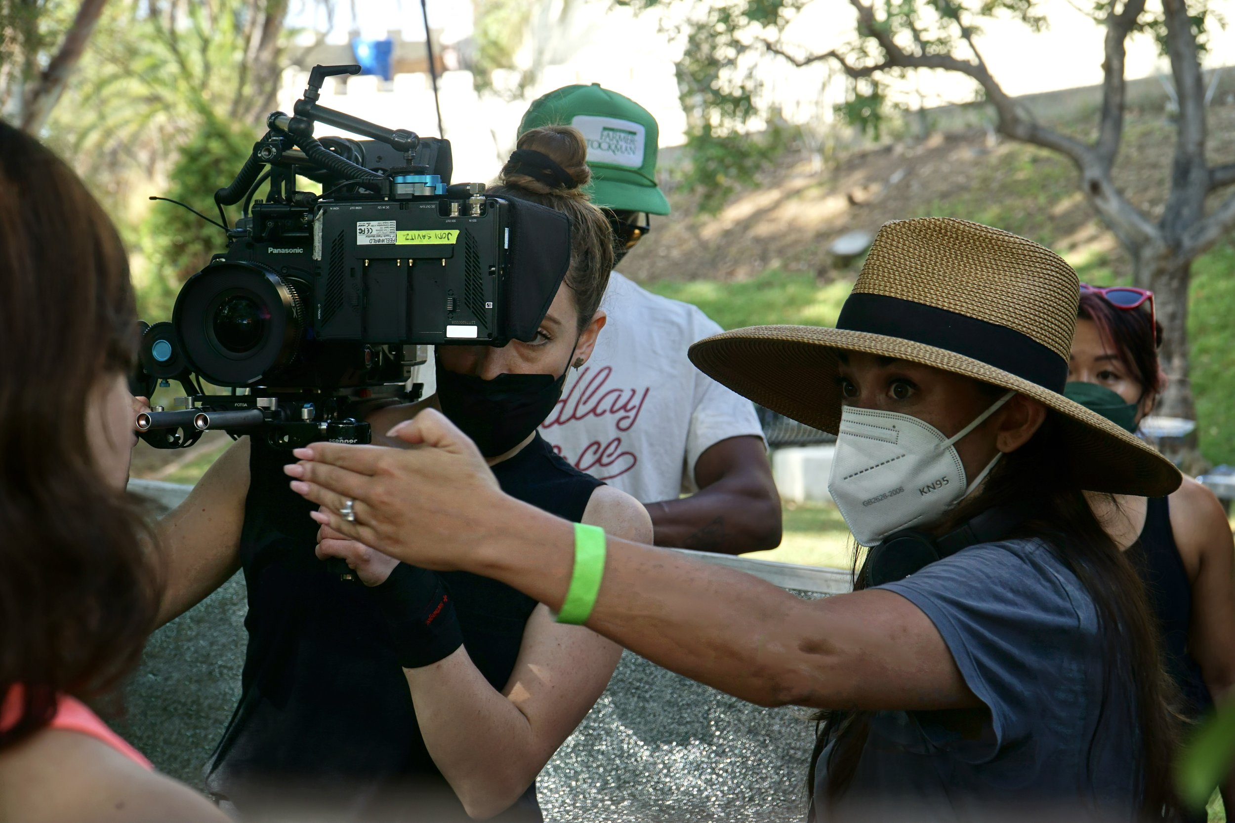 Director Alyssa Cody Garcia and cinematographer Jodi Savitz at the American Film Institute.