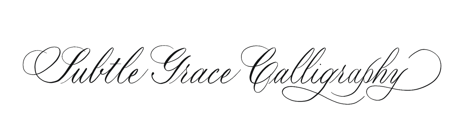 Subtle Grace Calligraphy