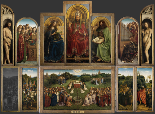 The Ghent Altarpiece by Jan van Eyck