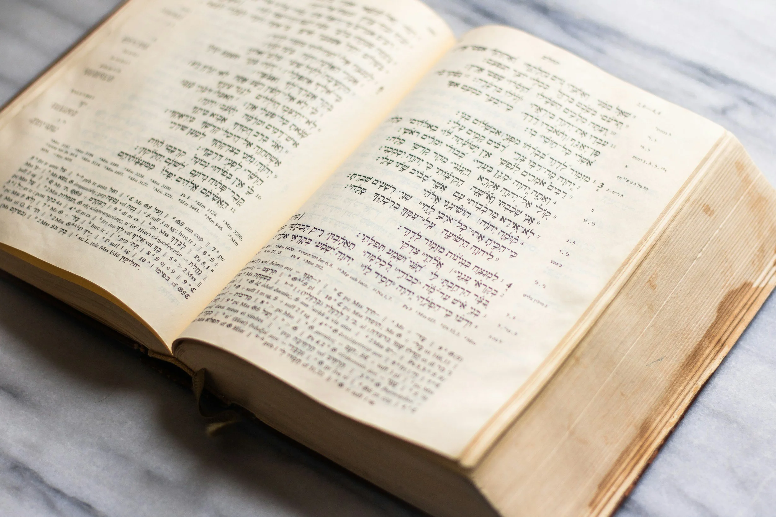 14 Common Hebrew Words in the Old Testament