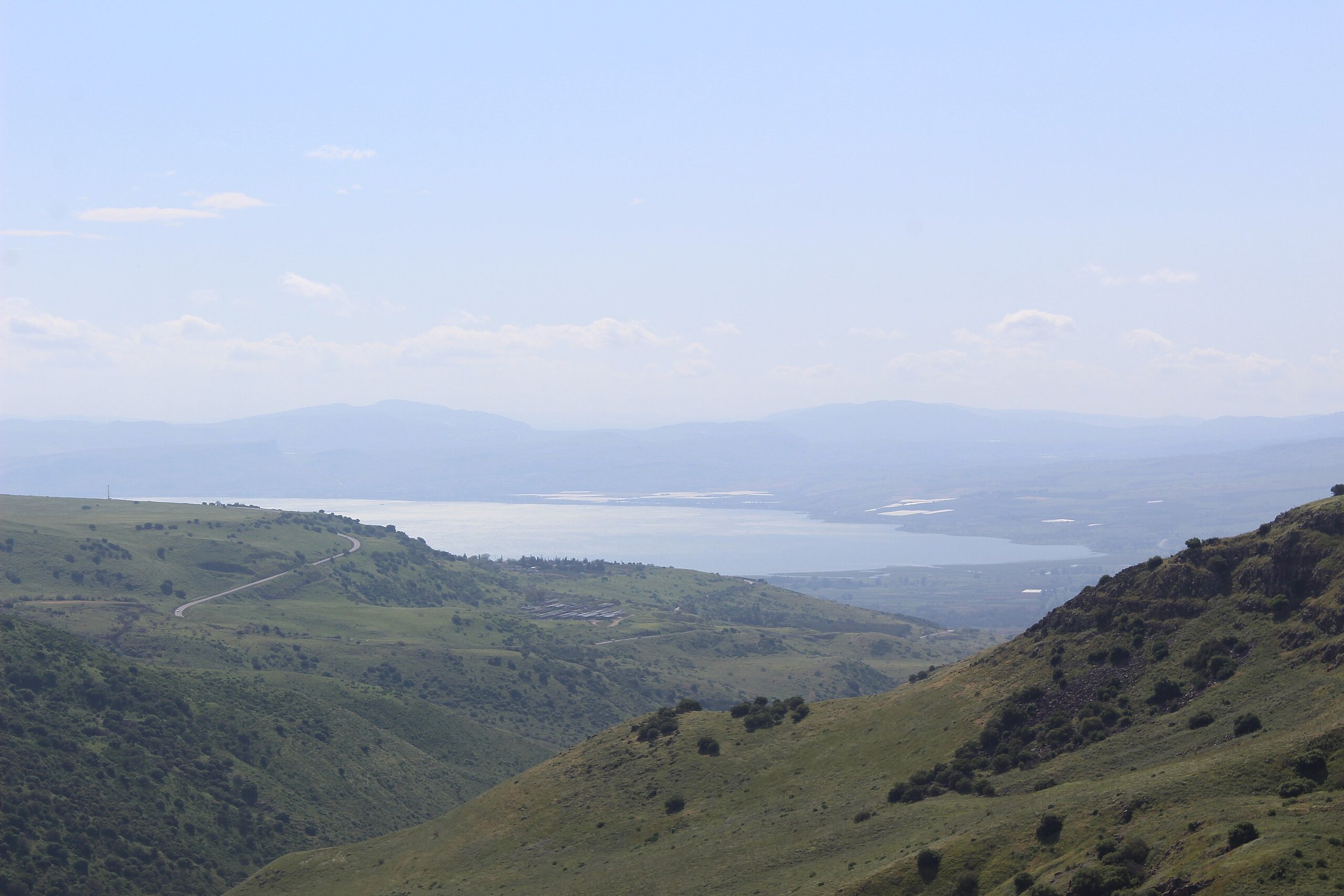 Where is the Sea of Galilee?