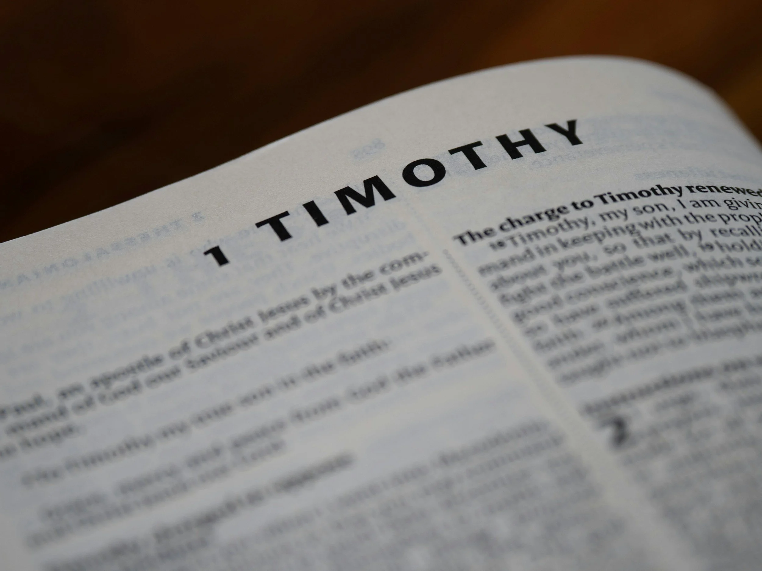 Who Wrote 1 Timothy?