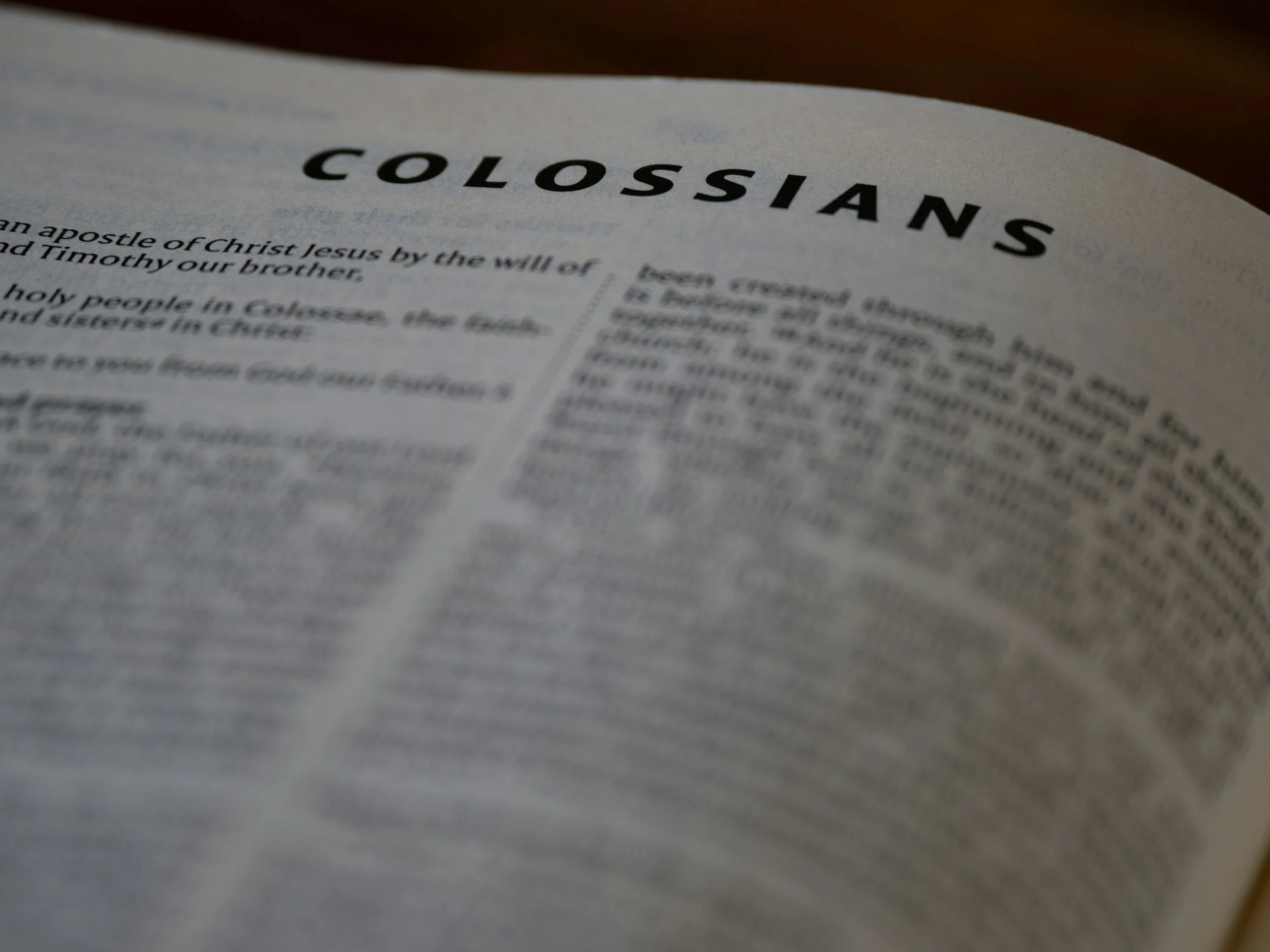 When Was Colossians Written?