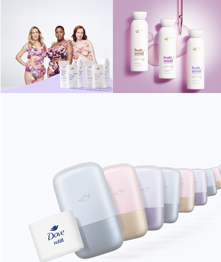 Dove personal care innovation