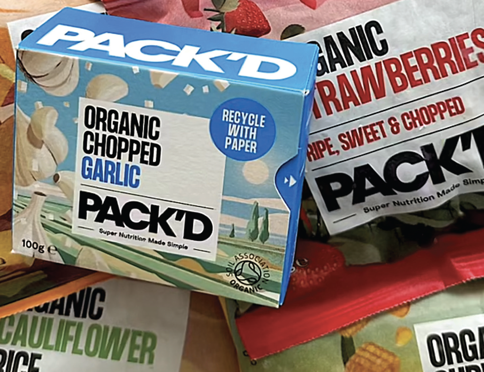 Redefining the frozen category for PACK'D