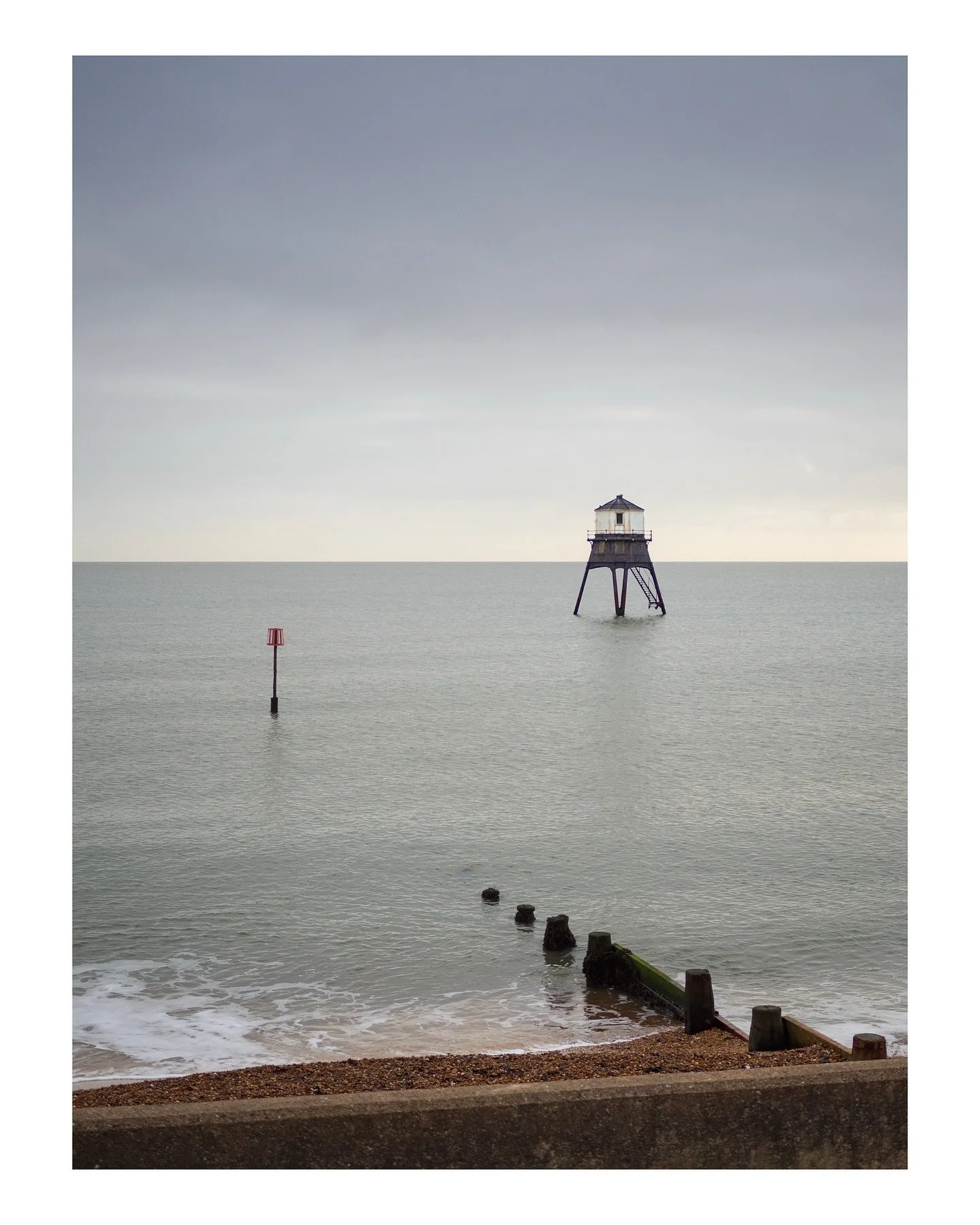 Some photos of Dovercourt lighthouse from a different angle and behind the scenes/location of my black and white minimalist photo of the lighthouse I last posted. 

I wanted to try something I&rsquo;ve not seen too many times before in capturing the 